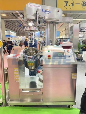 Réservoir de émulsification d'émulsifiant de vide de homogénisateur du mélangeur 5L 10L de chauffage de haut laboratoire de cisaillement