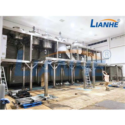 Réservoir de mélange industriel de homogénisateur de shampooing de mélangeur liquide chimique d'émulsifiant