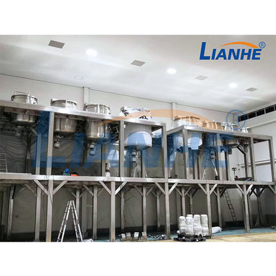 Réservoir de mélange industriel de homogénisateur de shampooing de mélangeur liquide chimique d'émulsifiant