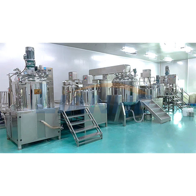 pâte 500L faisant le mélangeur d'émulsifiant de vide de machine pour la mayonnaise