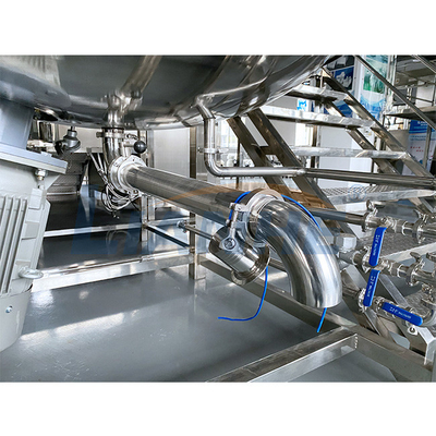 Machine de fabrication détersive liquide de haut de cisaillement de SUS316L mélangeur d'émulsifiant avec le chauffage et le homogénisateur