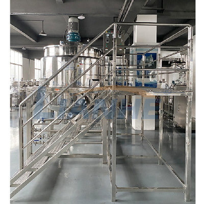 Machine de fabrication détersive liquide de haut de cisaillement de SUS316L mélangeur d'émulsifiant avec le chauffage et le homogénisateur