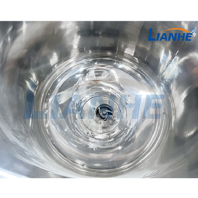Cosmétique de homogénisateur de circulation de vide de la machine 200L de mélangeur d'émulsifiant d'écran tactile faisant le mélangeur