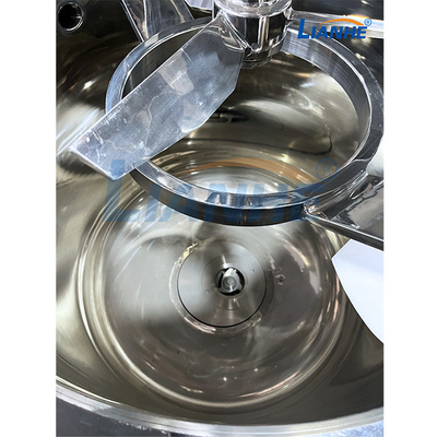 Cosmétique de homogénisateur de circulation de vide de la machine 200L de mélangeur d'émulsifiant d'écran tactile faisant le mélangeur