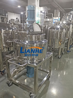 Mélangeur de lavage liquide de homogénisateur à échelle réduite du malaxeur 100L du SUS 304