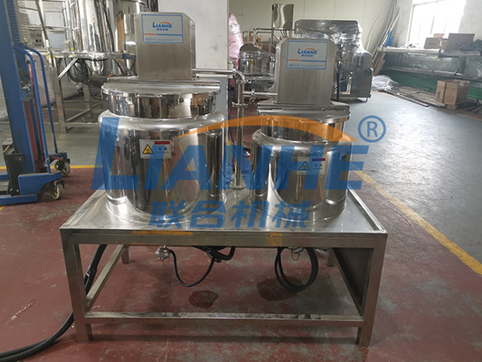 onguent cosmétique de lotion de corps de mélangeur de homogénisateur du vide 100L faisant la machine