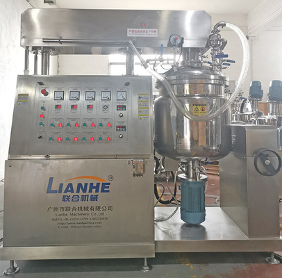 onguent cosmétique de lotion de corps de mélangeur de homogénisateur du vide 100L faisant la machine