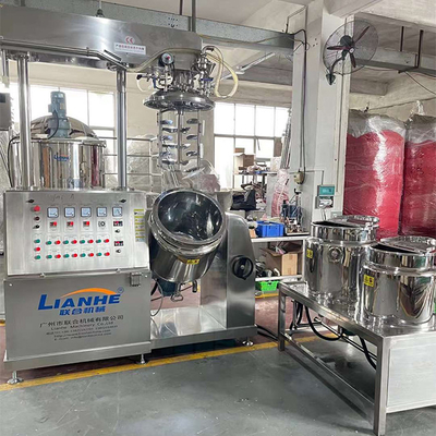 onguent cosmétique de lotion de corps de mélangeur de homogénisateur du vide 100L faisant la machine