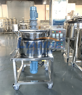 Aseptisant de main de SUS316L faisant le réservoir de mélange de homogénisateur de shampooing de savon de liquide de machine
