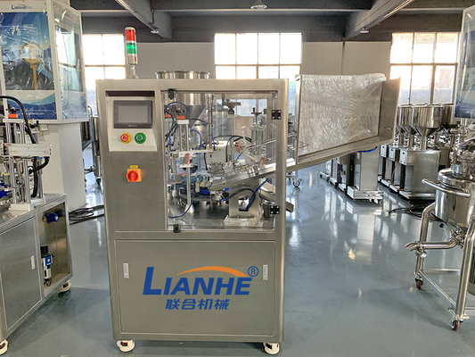 Remplissage en aluminium en plastique d'onguent de tube et machine de scellage de grande précision