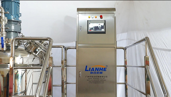 solution de réactif d'antigène de mélangeur d'émulsifiant du vide 300L faisant le réservoir de chauffage de machine