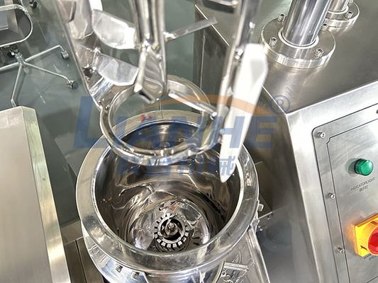 lotion crème cosmétique de 10L 20L faisant la machine de mélangeur d'Emulsifiying de vide de machine