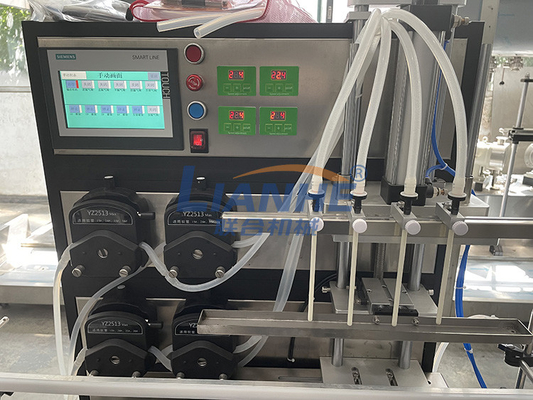 Peroxyde d'hydrogène automatique de machine de remplissage de pompe péristaltique anti-corrosif