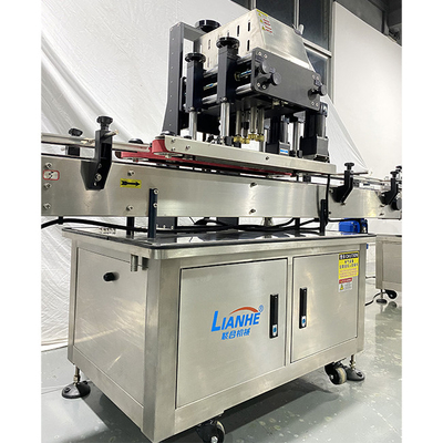 Capsuleur automatique antirouille de bouteille d'OIN, machine de capsulage de PLC pour des bouteilles