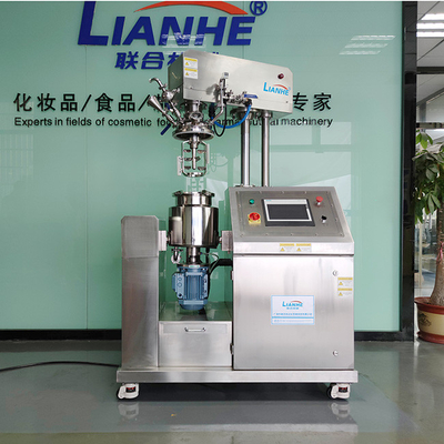 Équipement industriel de lotion de PLC de LIANHE, 0,2 crèmes de visage de MPA faisant la machine