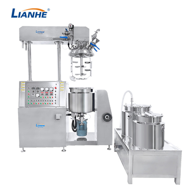 Machine pratique de mélangeur d'émulsifiant du vide 4KW pour pharmaceutique