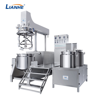 Crème cosmétique de chauffage de vapeur de SUS316L faisant le mélangeur 250L de machine