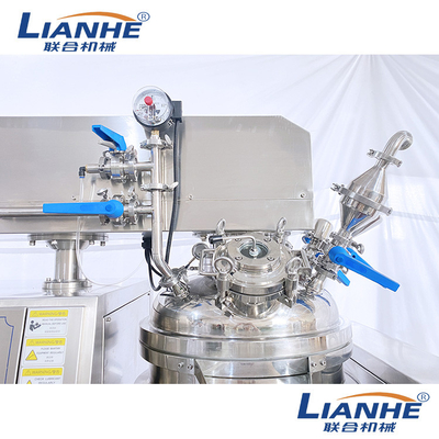 Machine pratique de mélangeur d'émulsifiant du vide 4KW pour pharmaceutique