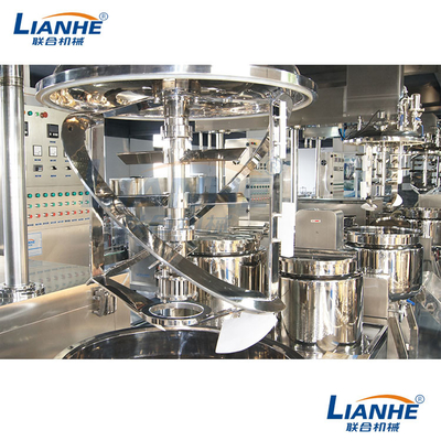 Crème cosmétique de chauffage de vapeur de SUS316L faisant le mélangeur 250L de machine
