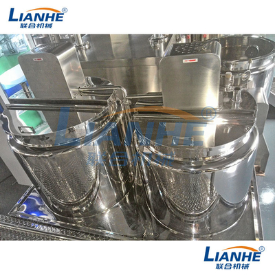 GV machine de fabrication de shampooing de 120 degrés, équipement 500L pour faire des cosmétiques