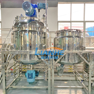 65 cosmétique de machine de mélangeur de lotion de t/mn 1000L, type fixe onguent faisant la machine