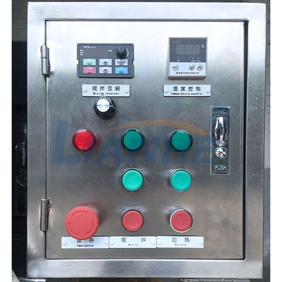 Chauffage de mélangeur d'émulsifiant de homogénisateur d'aseptisant de 1.5KW 200L revêtu