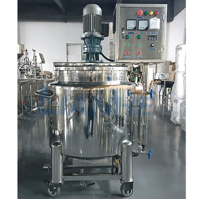 homogénisateur de mélangeur de vide de 100L ABB, machine de fabrication liquide de vaisselle de vapeur