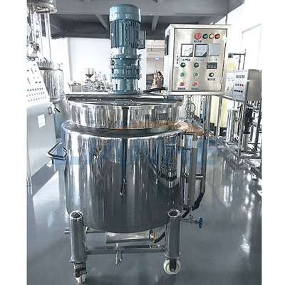 homogénisateur de mélangeur de vide de 100L ABB, machine de fabrication liquide de vaisselle de vapeur
