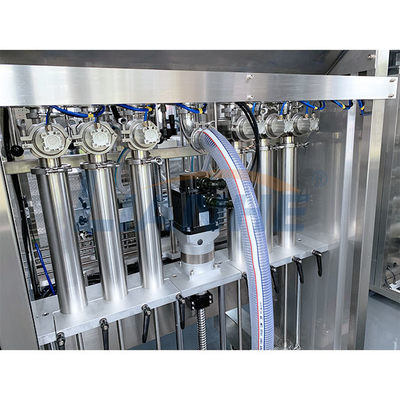 Machine de remplissage crème de lotion d'acier inoxydable
