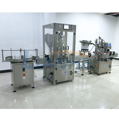 Machine de remplissage antirouille de tête de double de PLC étanche avec la pompe servo
