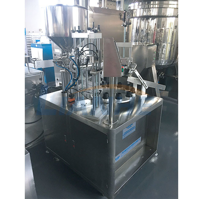 machine remplissante de cachetage du tube 40L, remplisseur ultrasonique de tube d'onguent