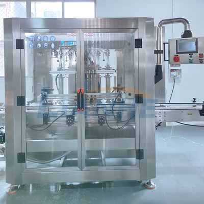 Machine de remplissage de bouteilles de shampooing de l'eau de SUS316L 0.5-0.7Mpa automatique