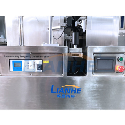 Anti remplisseur de tube et scelleur disjoints, machine cosmétique de cachetage de tube de PLC