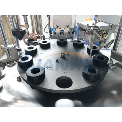 Pression atmosphérique de la machine de remplissage de tube de pâte dentifrice SUS304 1.1KW automatique
