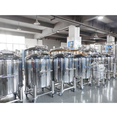 Bien mobilier de cuve de stockage d'acier inoxydable de catégorie comestible de LIANHE pour le mélange cosmétique
