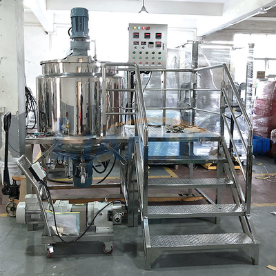 Machine de mélangeur de savon liquide de LIANHE 2.2kw, mélangeur de 2 vestes pour le liquide de vaisselle