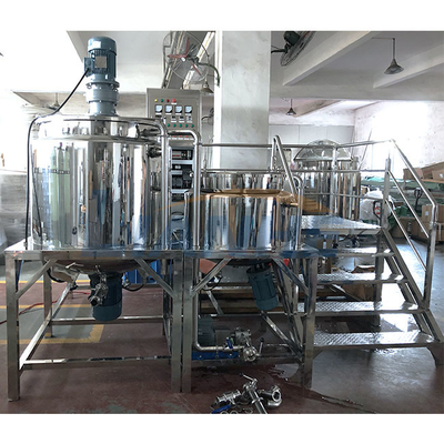 Machine de mélangeur de savon liquide de LIANHE 2.2kw, mélangeur de 2 vestes pour le liquide de vaisselle