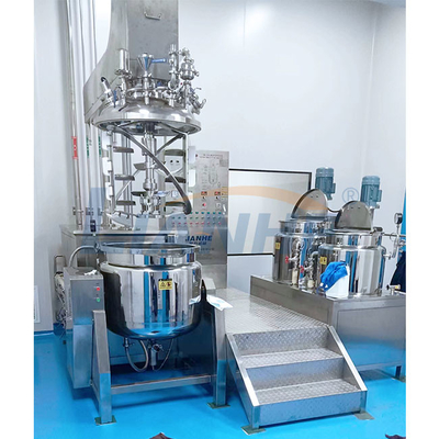 machine de émulsification de mélange de mélangeur d'onguent de vide de réservoir du cisaillement 200L élevé crème cosmétique