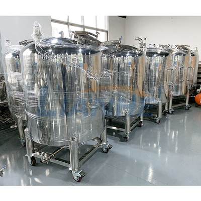 Fuite de cuve de stockage crème d'acier inoxydable d'OIN 1000L anti pratique