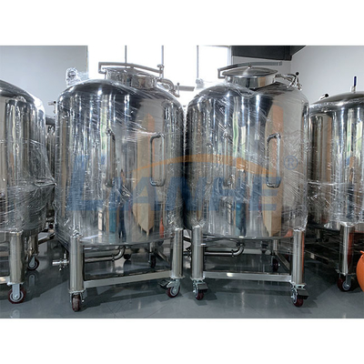 Fuite de cuve de stockage crème d'acier inoxydable d'OIN 1000L anti pratique