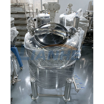 Parfumez les cuves de stockage liquides verticales 200L d'acier inoxydable avec 4 débouchés
