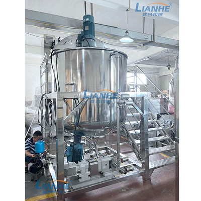 Chauffage de vapeur élevé liquide de machine de mélangeur d'émulsifiant de cisaillement du savon 3000L