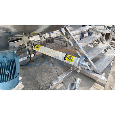 Moitié de homogénisateur de LIANHE de mélangeur ouvert d'émulsifiant, réservoirs de mélange chimiques d'acier inoxydable