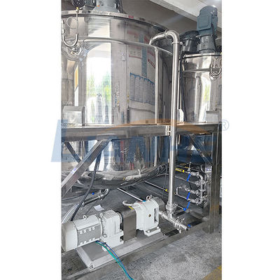 4000L Heating Homogenizer Emulsifier Mixer Liquid Circulating Tank