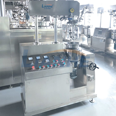 Petit haut mélangeur d'émulsifiant de cisaillement du laboratoire 65 t/mn pour la fabrication cosmétique de crème