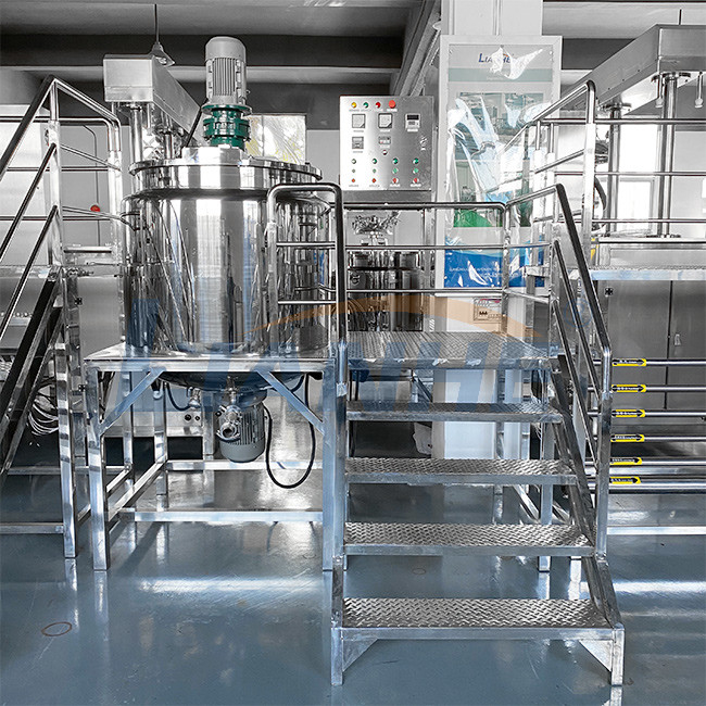 Réservoir de mélange industriel adapté aux besoins du client de haut de cisaillement de 500L 1000L d'émulsifiant réacteur de mélangeur pour le liquide