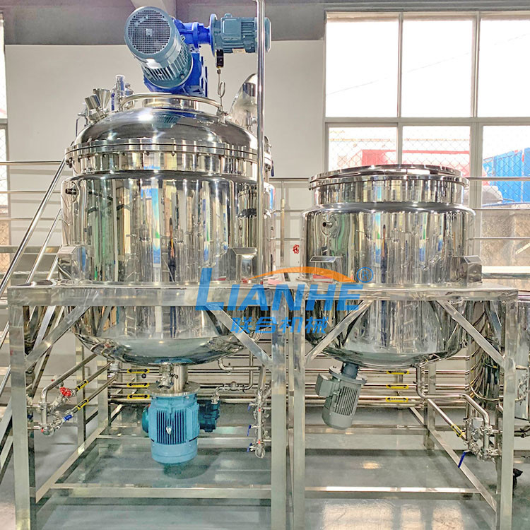 65 cosmétique de machine de mélangeur de lotion de t/mn 1000L, type fixe onguent faisant la machine