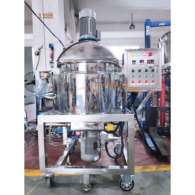 Équipement de production d'aseptisant de la main 1.5KW, mélangeur de homogénisateur de 2 vestes pour des cosmétiques