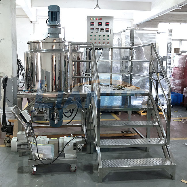 Machine de mélangeur de savon liquide de LIANHE 2.2kw, mélangeur de 2 vestes pour le liquide de vaisselle